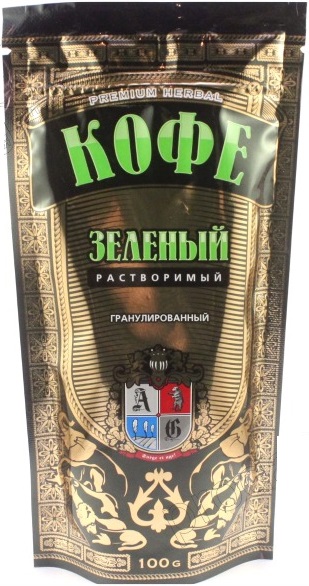 Флорина Зеленый кофе молотый 100г