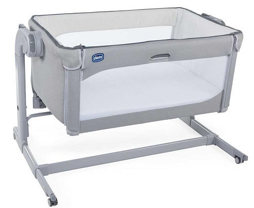 Кровать Детская CHICCO 0м+ Next 2 Me Magic Серая арт.10878