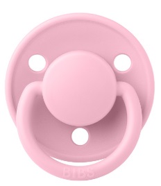 Пустышка силиконовая 0м+ Bibs De Lux Baby Pink арт.1010234
