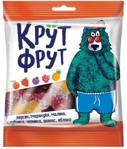 КрутФрут Жевательный мармелад Озорные мишки 30г