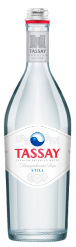 Tassay Premium Вода питьевая негазированная 0,75л стекло Тассай