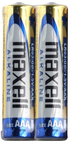 Батарейка MAXELL ААА ( 2 шт ) ( LR03 ) 1.5V