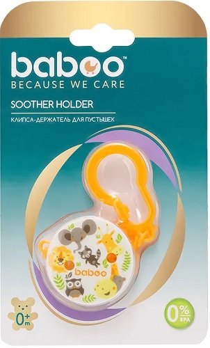 Держатель для Пустышки BABOO Safari 0м+ 