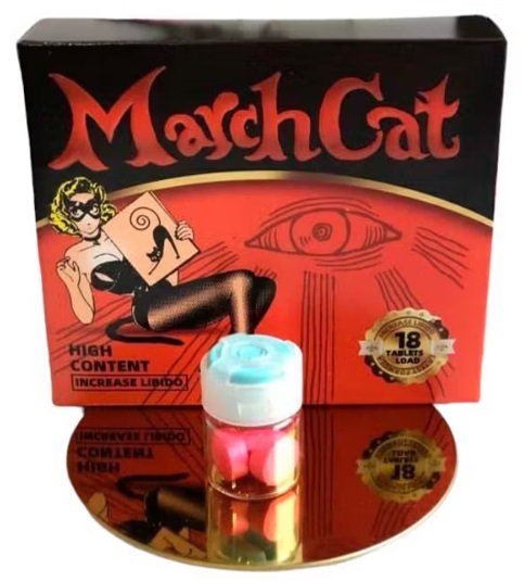 Возбуждающий препарат для женщин March Cat в асс. (Упаковка)
