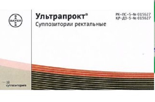 Свечи Ультрапрокт ректальные №10 Bayer
