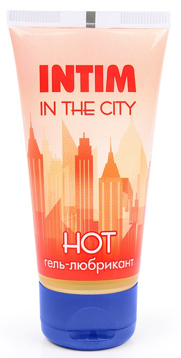 Лубрикант INTIM In The City Hot 60 г Гель-смазка Согревающий