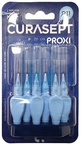 Межзубные щетки CURASEPT Proxi P11 Azurro Blue (6шт)