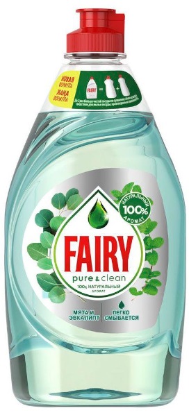 FAIRY Средство для мытья посуды Мята и Эвкалипт 450мл