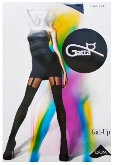 MINIMI Колготки Girl Up 32 den Nero 3-M