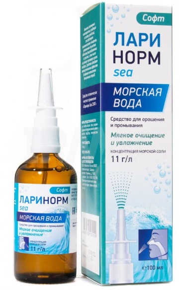 Ларинорм Sea Софт Морская соль 100мл