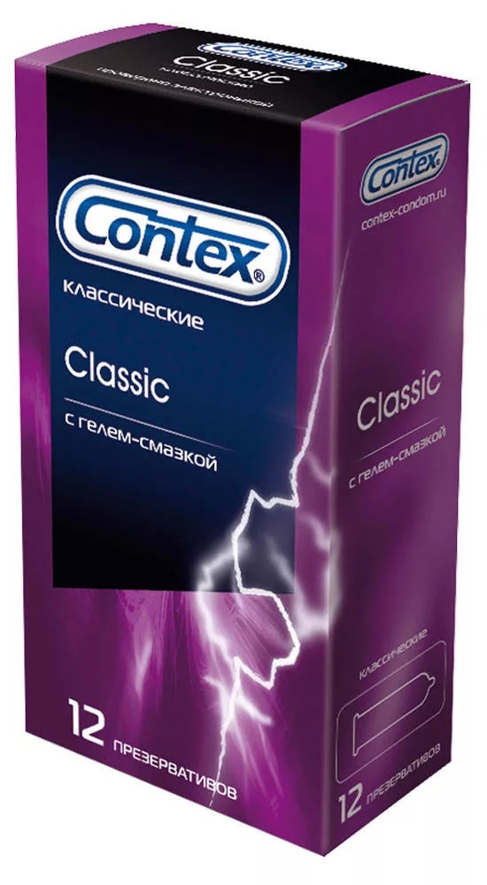Презервативы CONTEX Classic 12шт