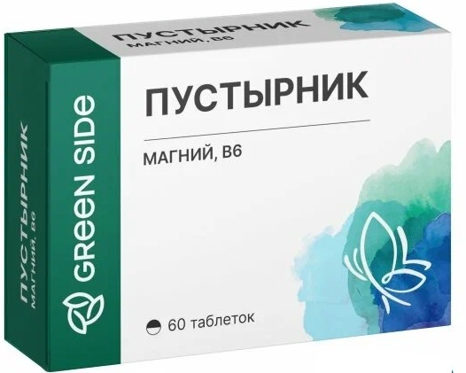 Green Side Стрессанет Пустырник Магний+В6 №60таб. &