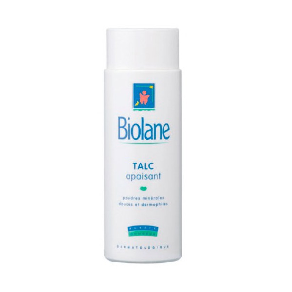 BIOLANE Тальк успокаивающий (детская присыпка под подгузники) 100г