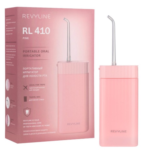 Ирригатор REVYLINE RL410 Pink Портативный ( 7398 )