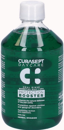 Ополаскиватель для полости рта CURASEPT Coll Daycare Protection Booster Травяной 500 мл