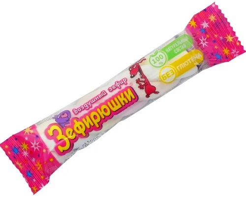 Зефир воздушный Зефирная косичка 7г