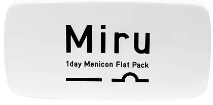 Контактные Линзы Однодневные -3,75 / 8,6 (30линз) Miru 1day Menicon Flat Pack