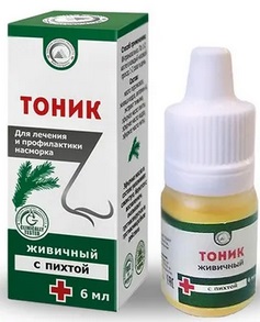 Тоник Живичный пихтовый (назальные капли) 6мл  &