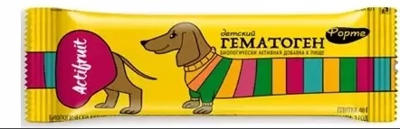 Actifruit Гематоген Детский 40г. 