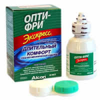 Раствор для линз OPTI-FREE Экспресс 120 мл Опти Фри #