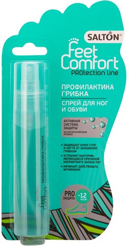 SALTON Feet Only Профилактика грибка спрей для ног и обуви 60мл