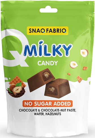 SnaqFabriq Шоколад Молочный с шок.-орех.пастой и фундук 130г