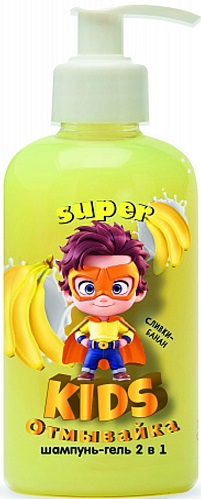 Детский Шампунь- гель Наша мама Super Kids Отмывайка 300 мл