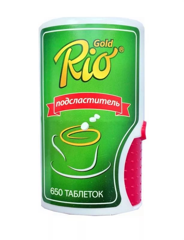 Rio Gold Подсластитель 650таб.дозатор