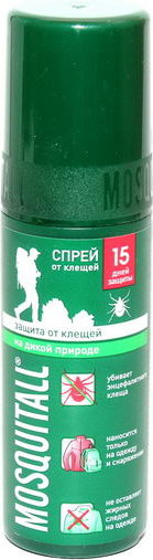 Репеллент Спрей от Клещей MOSQUITALL 100 мл