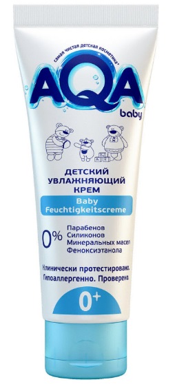 AQA baby Детский увлажняющий крем 75мл