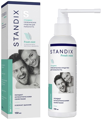 Standix S Fresh Mint 150 мл Гигиеническое средство для полости рта SOLOPHARM #