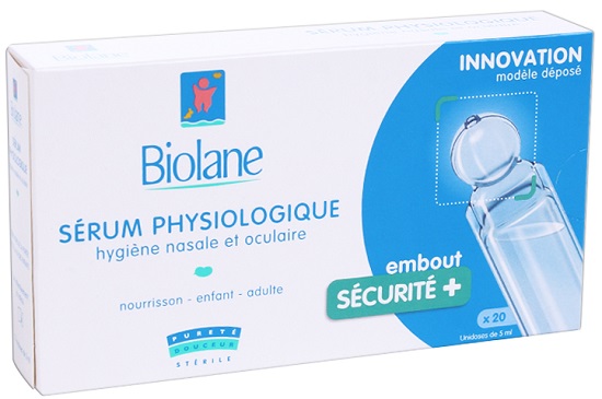 BIOLANE Сыворотка физиологическая 20 унидоз по 5,0 мл
