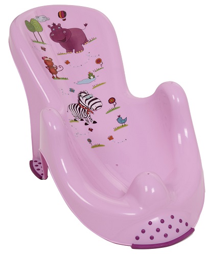 Горка для ванны KEEEPER 0-6м 53х25х22см Фиалетовый Hippo