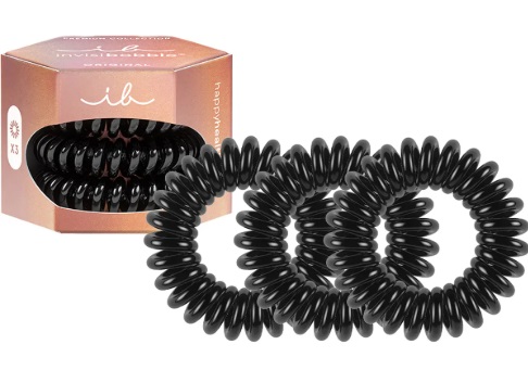 INVISIBOBBLE Резинка браслет для волос Original Premium True Black 3шт