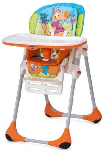 Детский стульчик для кормления 6м+ CHICCO Polly 2в1