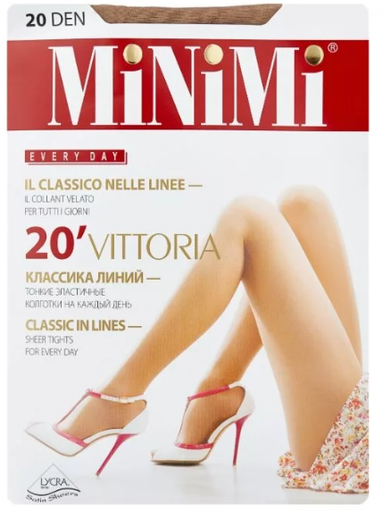 MINIMI Колготки 20 den Vittoria Daino 3-M