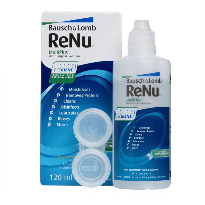 Раствор для линз Renu MultiPlus 120 мл Реню #@