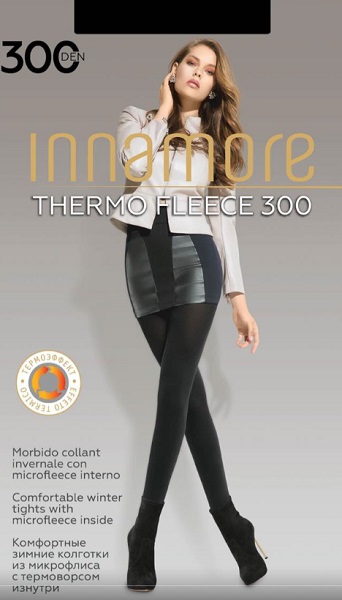 Innamore коглготки Thermo Fleece 300 Den Nero 5