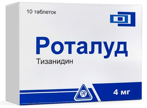 Роталуд табл. 4 мг №10 ( тизанидин )
