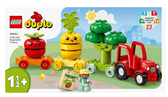 LEGO Конструктор Duplo Фруктово-овощной Трактор арт.10982