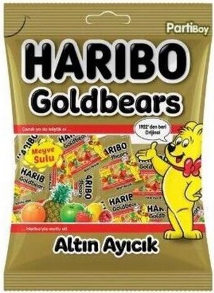 Haribo Maxi Goldbears Жевательный мармелад 200г