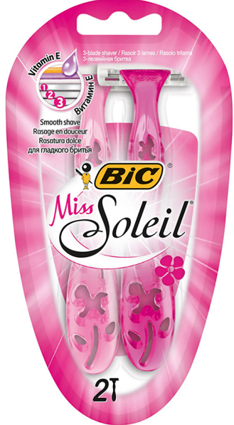 Станок бритвенный Big Miss Soleil 2шт