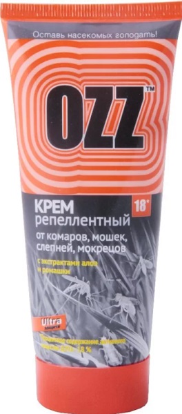 Репеллент Крем защита Standart OZZ 100 мл