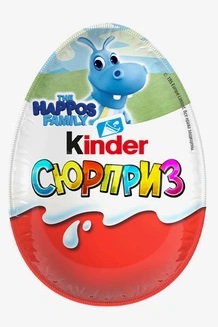 Яйцо шоколадное Kinder Сюрприз Фиксики / Бегемот / Маша  20г