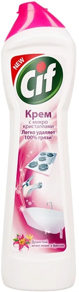 CIF Чистящий крем Розовая свежесть 500 мл