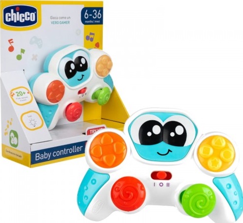 Игрушка CHICCO Игрушка музыкальная Мой первый джойстик 12м+