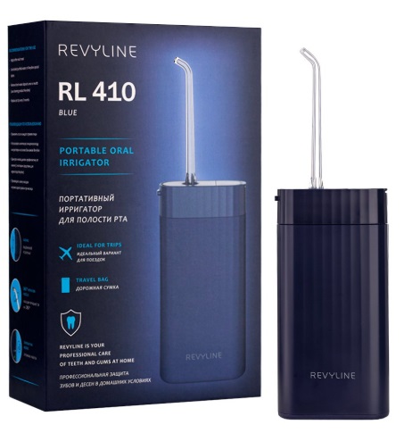 Ирригатор REVYLINE RL410 Blue Портативный ( 7396 )