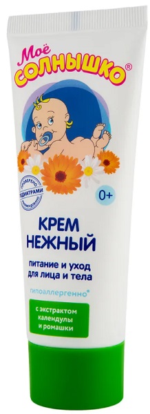 МОЕ СОЛНЫШКО Крем детский Нежный с Ромашкой 100 мл