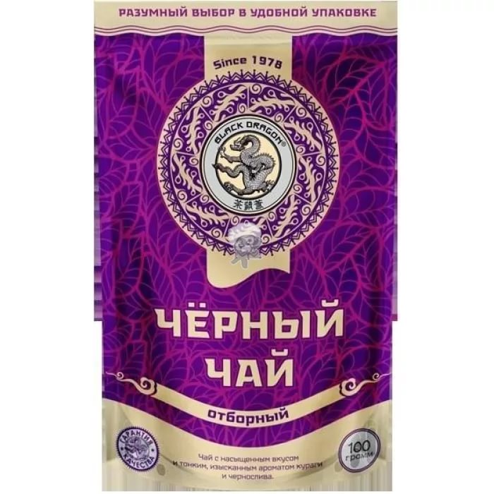 Черный дракон Чай Черный отборный 100г