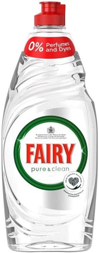 FAIRY Средство для мытья посуды Pure and Clean 900мл